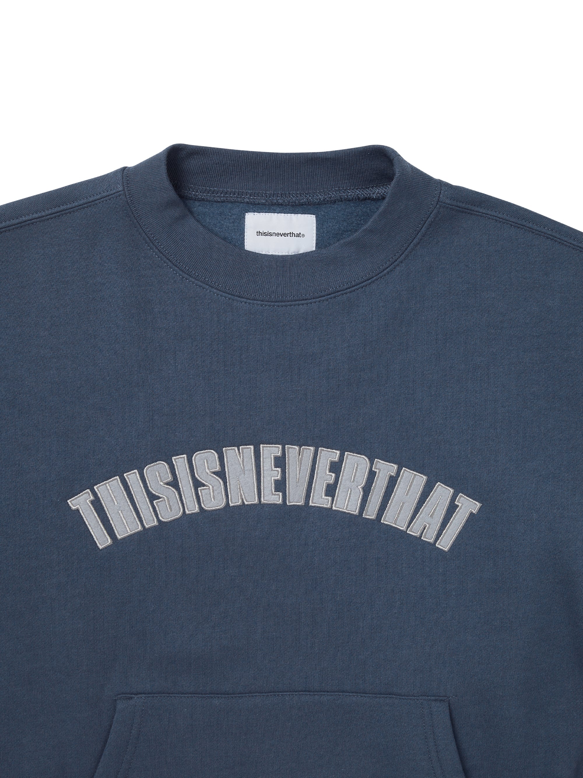 thisisneverthat - Pocket Crewneck (Heather Water) product image 2 | TRAB K-Fashion Australia