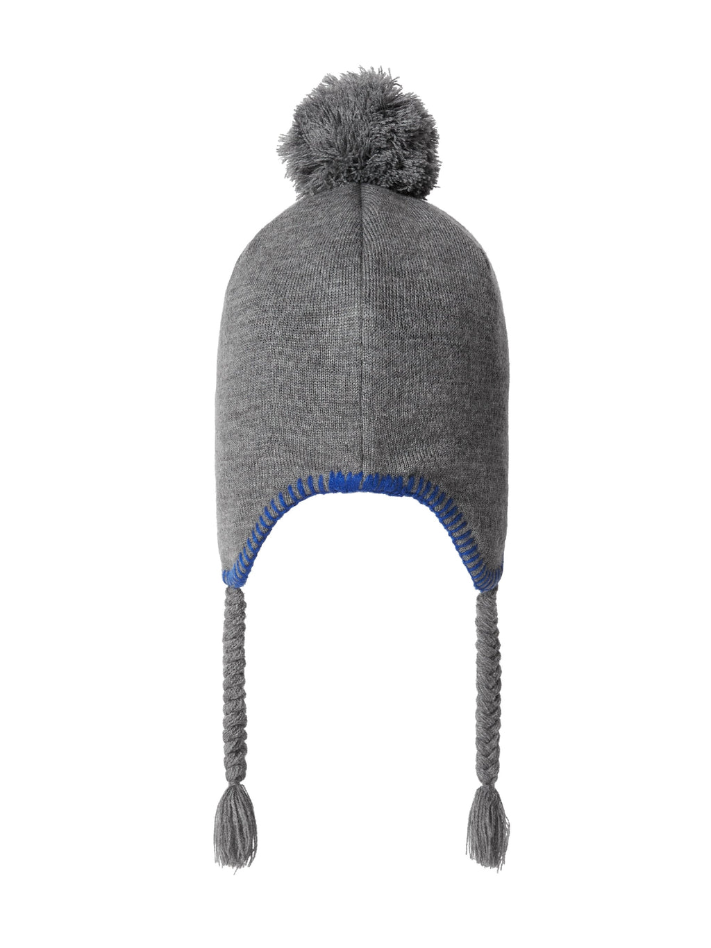 thisisneverthat - Pom Earflap Beanie (grey) product image 3 | TRAB K-Fashion Australia