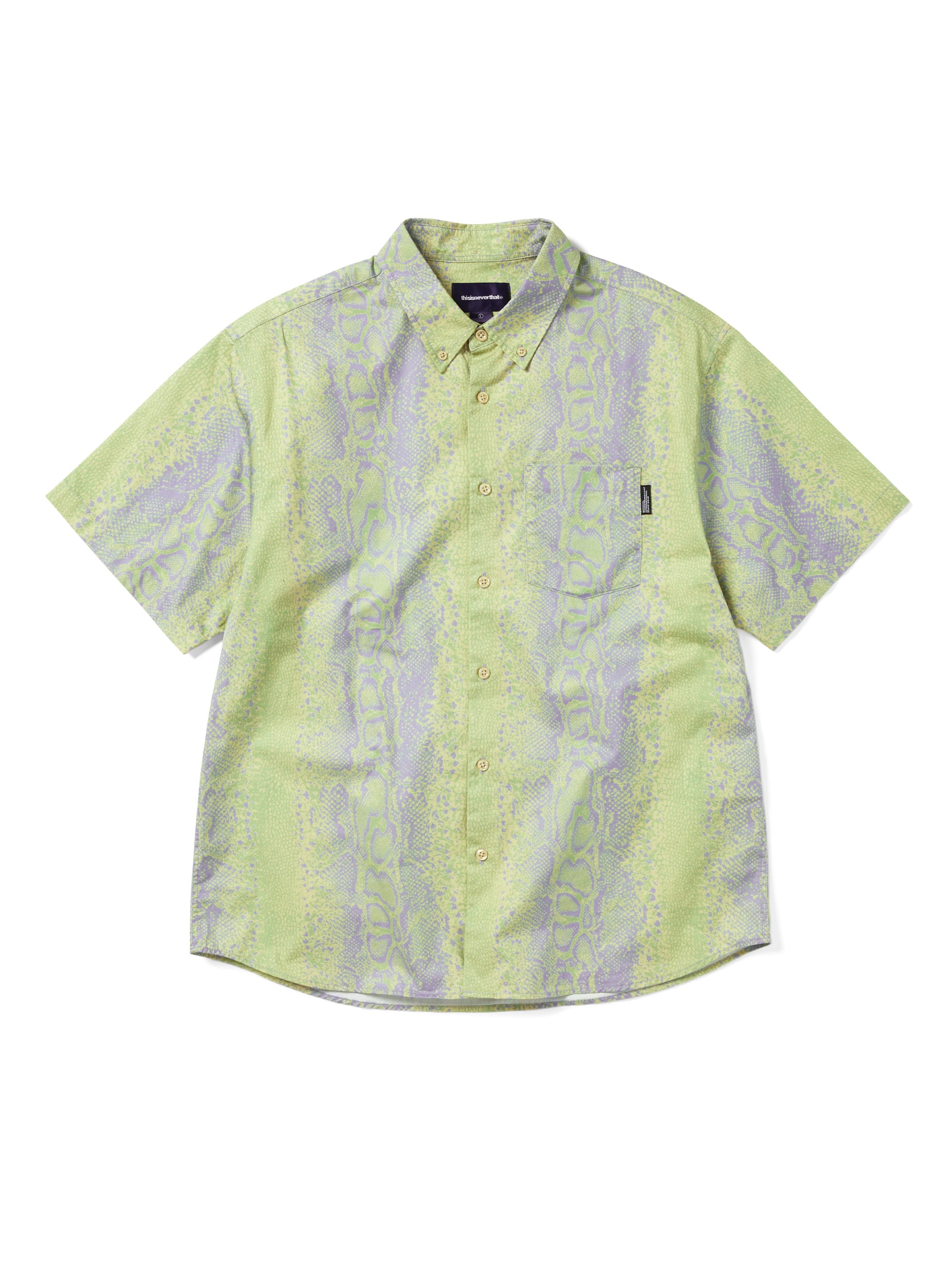 thisisneverthat - Python S/S Shirt Light (Green) product image 1 | TRAB K-Fashion Australia