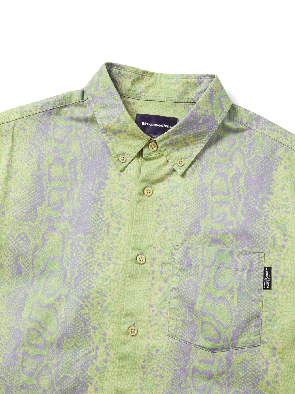 thisisneverthat - Python S/S Shirt (Light Green) product image 2 | TRAB K-Fashion Australia