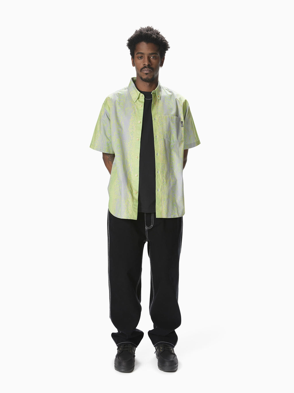 thisisneverthat - Python S/S Shirt (Light Green) product image 5 | TRAB K-Fashion Australia
