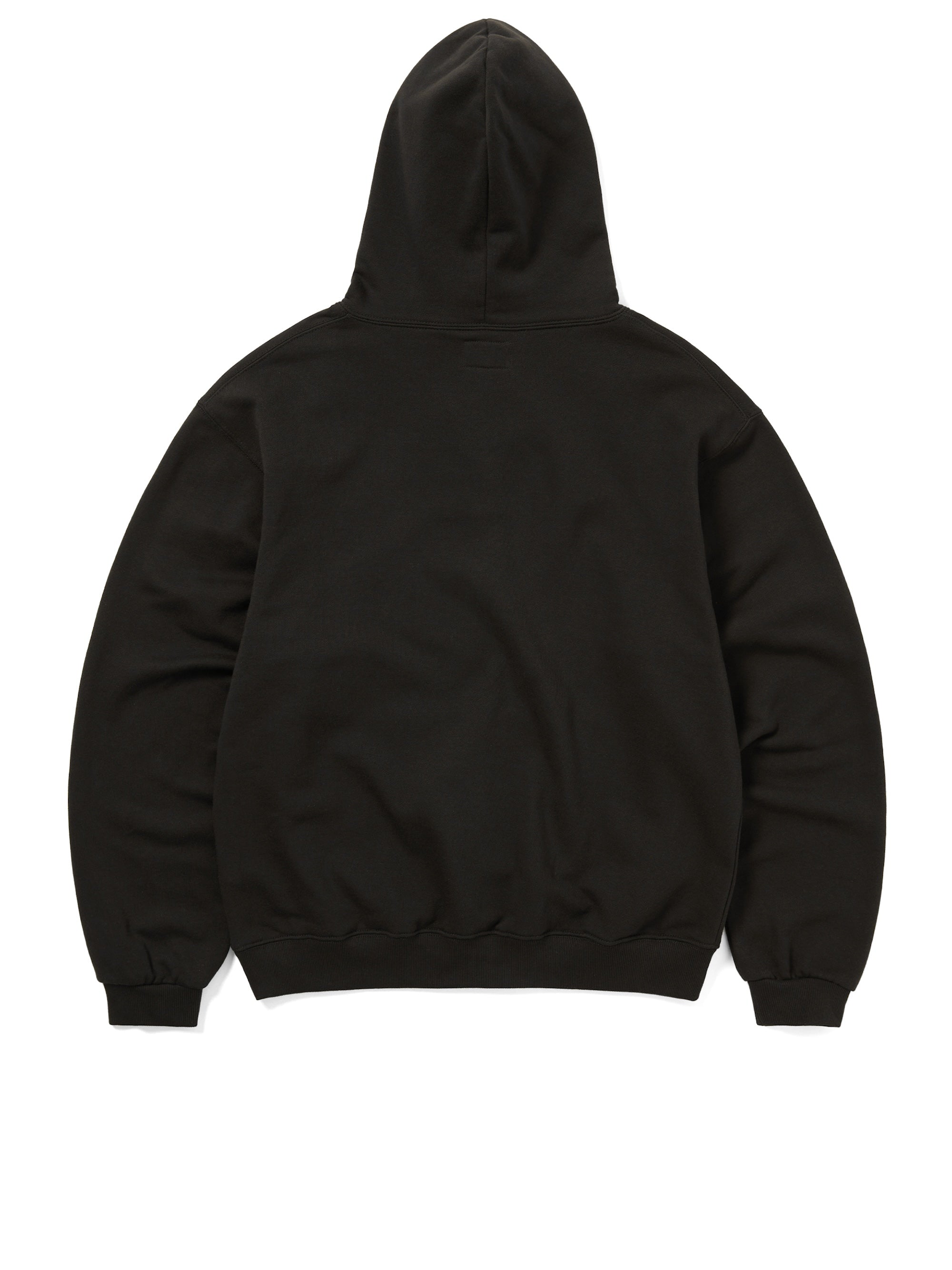 thisisneverthat - Quarter Button Hoodie (Off Black) product image 3 | TRAB K-Fashion Australia