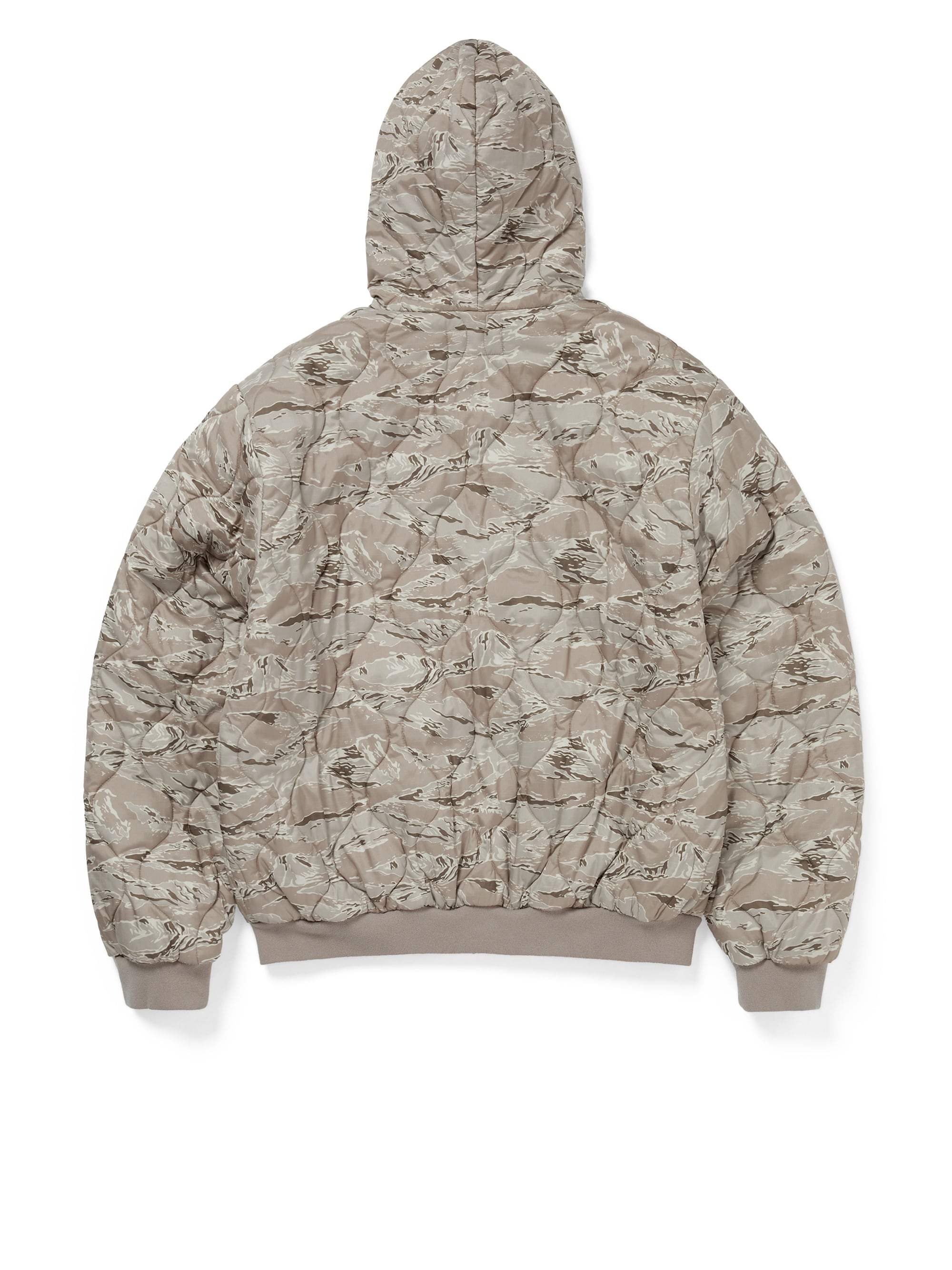 thisisneverthat - Quilted Hooded Jacket (brown) product image 4 | TRAB K-Fashion Australia