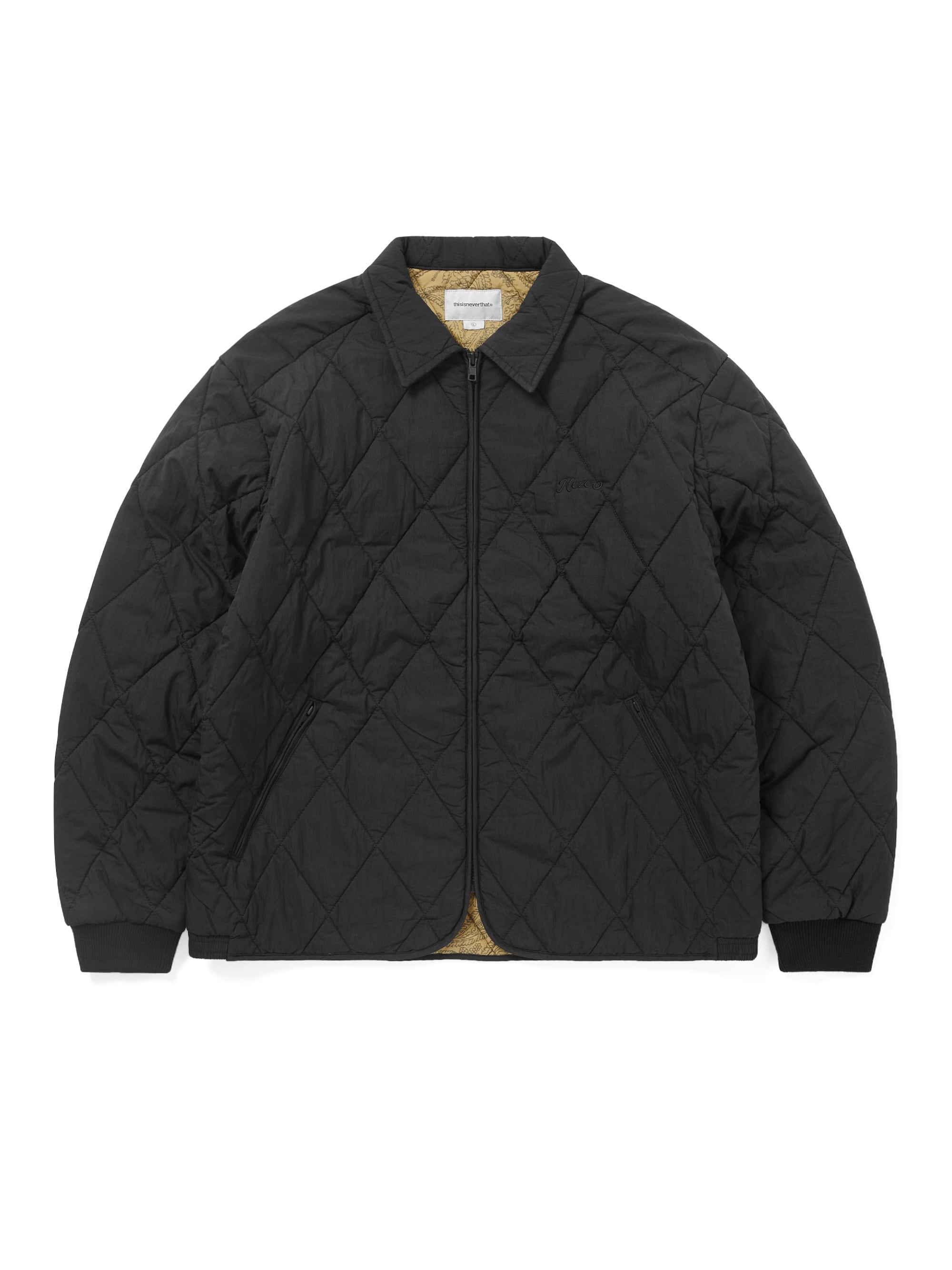 thisisneverthat - Quilted Jacket (Black) product image 1 | TRAB K-Fashion Australia
