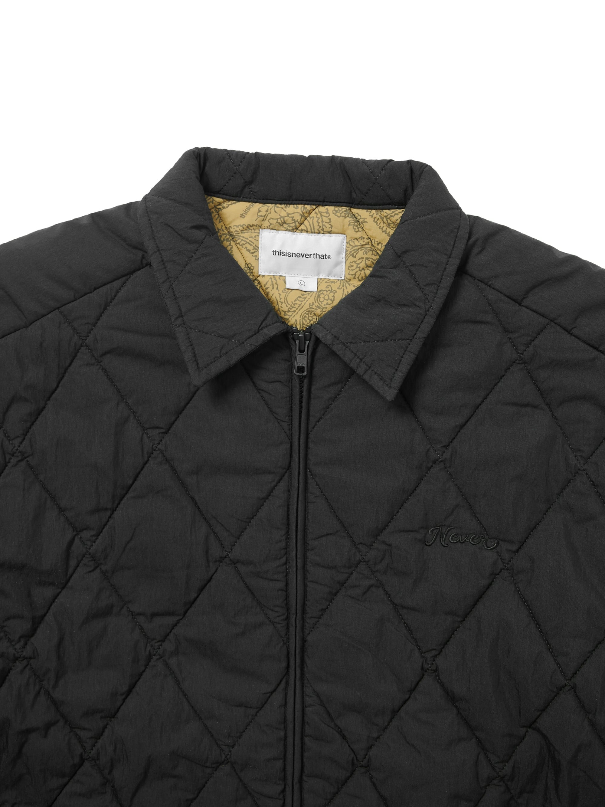 thisisneverthat - Quilted Jacket (Black) product image 2 | TRAB K-Fashion Australia