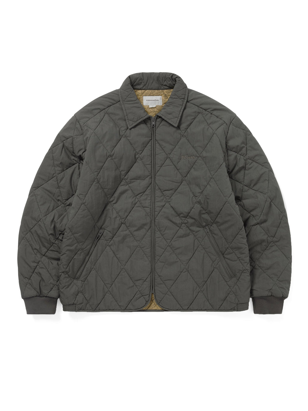 thisisneverthat - Quilted Jacket (Charcoal) product image 1 | TRAB K-Fashion Australia