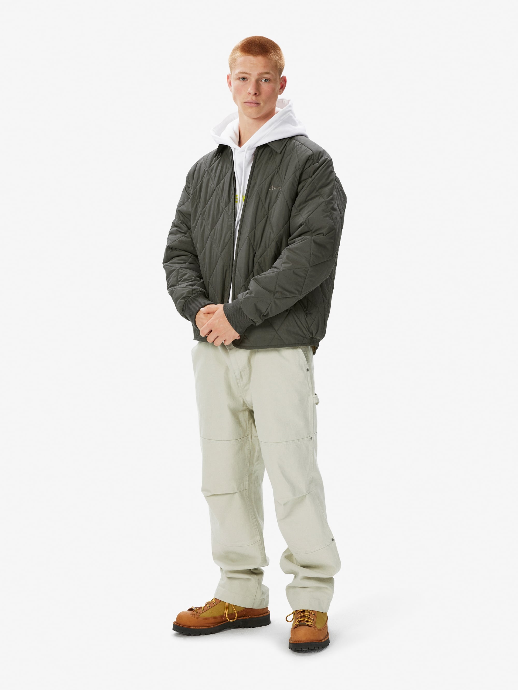 thisisneverthat - Quilted Jacket (Charcoal) product image 6 | TRAB K-Fashion Australia