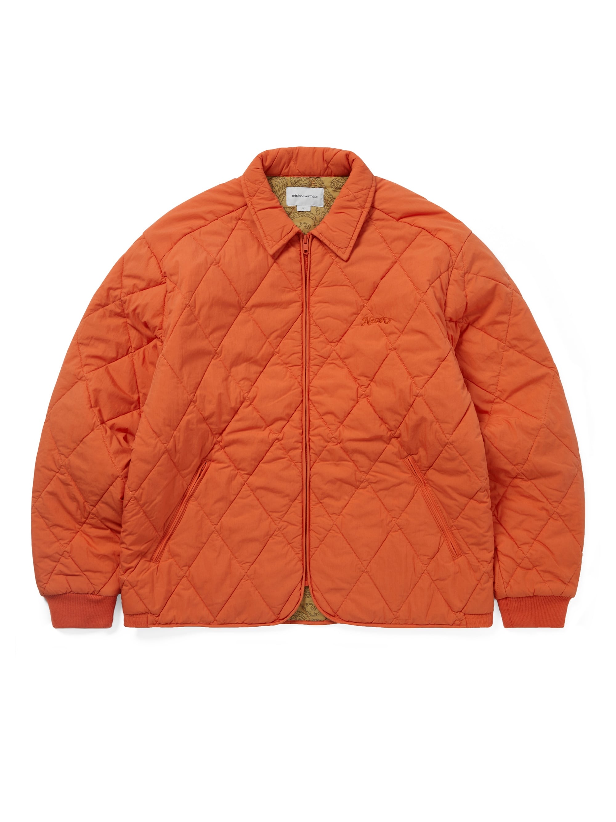 thisisneverthat - Quilted Jacket (Orange) product image 1 | TRAB K-Fashion Australia