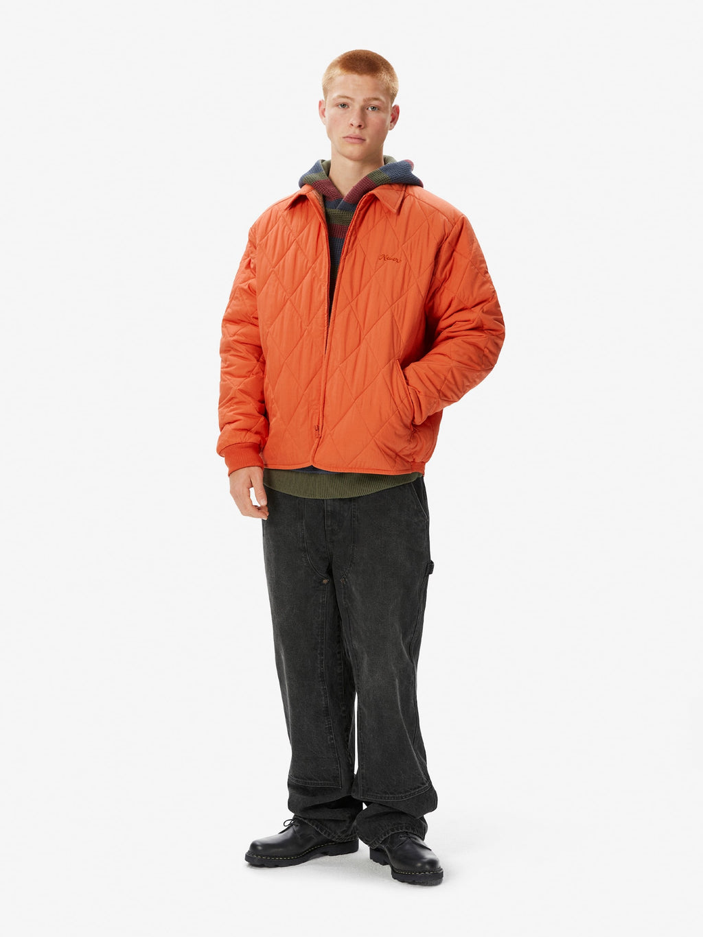 thisisneverthat - Quilted Jacket (Orange) product image 6 | TRAB K-Fashion Australia
