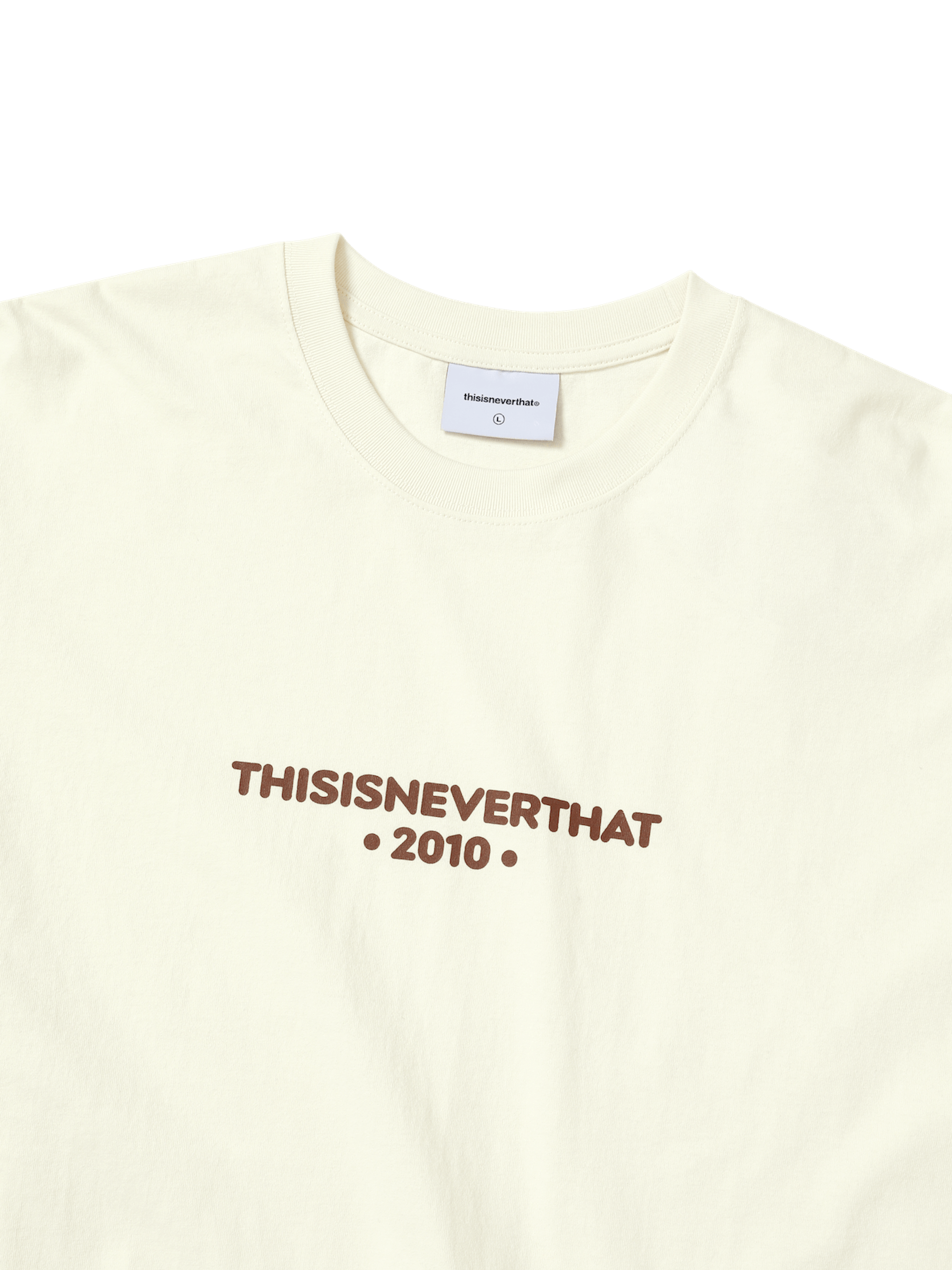 thisisneverthat - R-Logo L/S Tee (Natural) product image 2 | TRAB K-Fashion Australia
