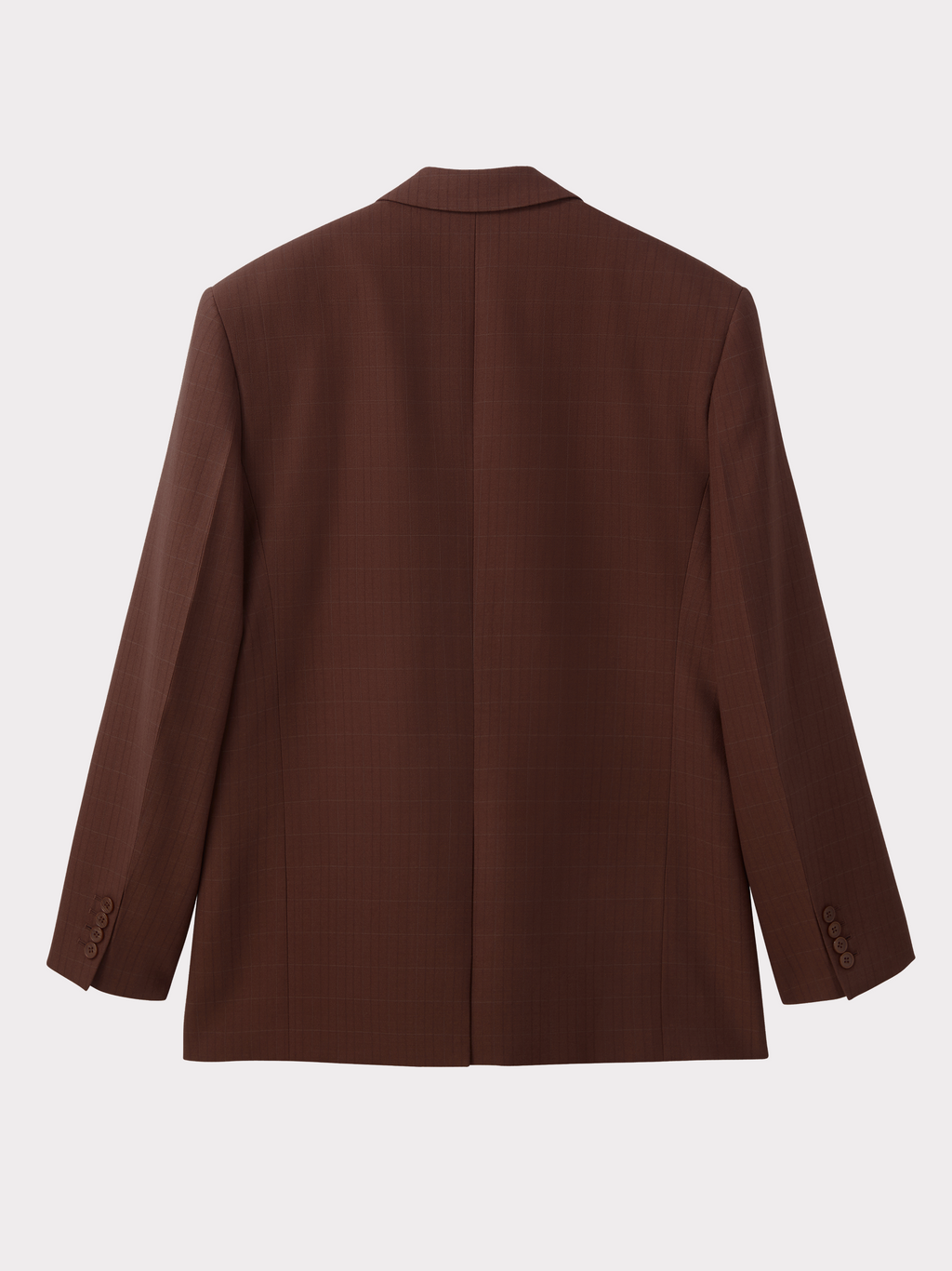Recto - Vintage Check Tailored Jacket (Vintage Brown) product image 2 | TRAB K-Fashion Australia