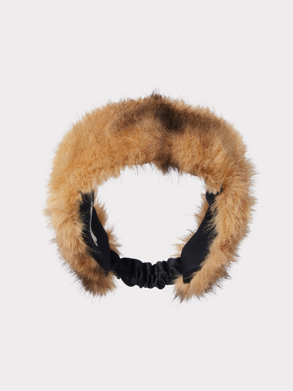 Recto - Faux Fur Hair Band (Dark Beige) product image 5 | TRAB K-Fashion Australia