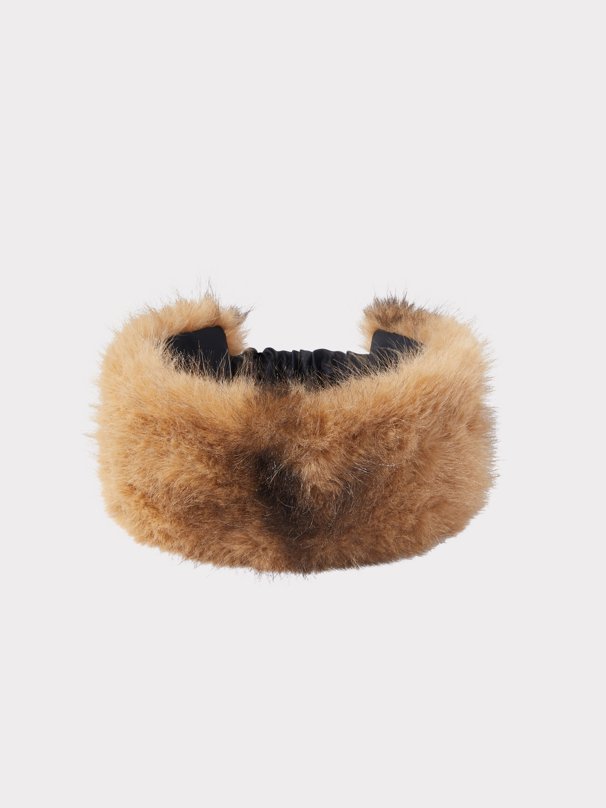 Recto - Faux Fur Hair Band (Dark Beige) product image 3 | TRAB K-Fashion Australia