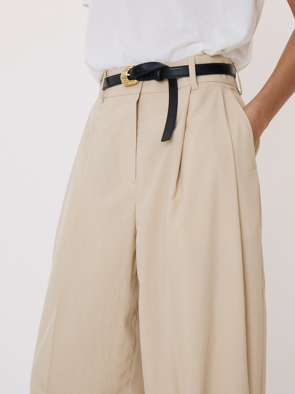 Recto - Shell Buckle Belt (Black) product image 2 | TRAB K-Fashion Australia
