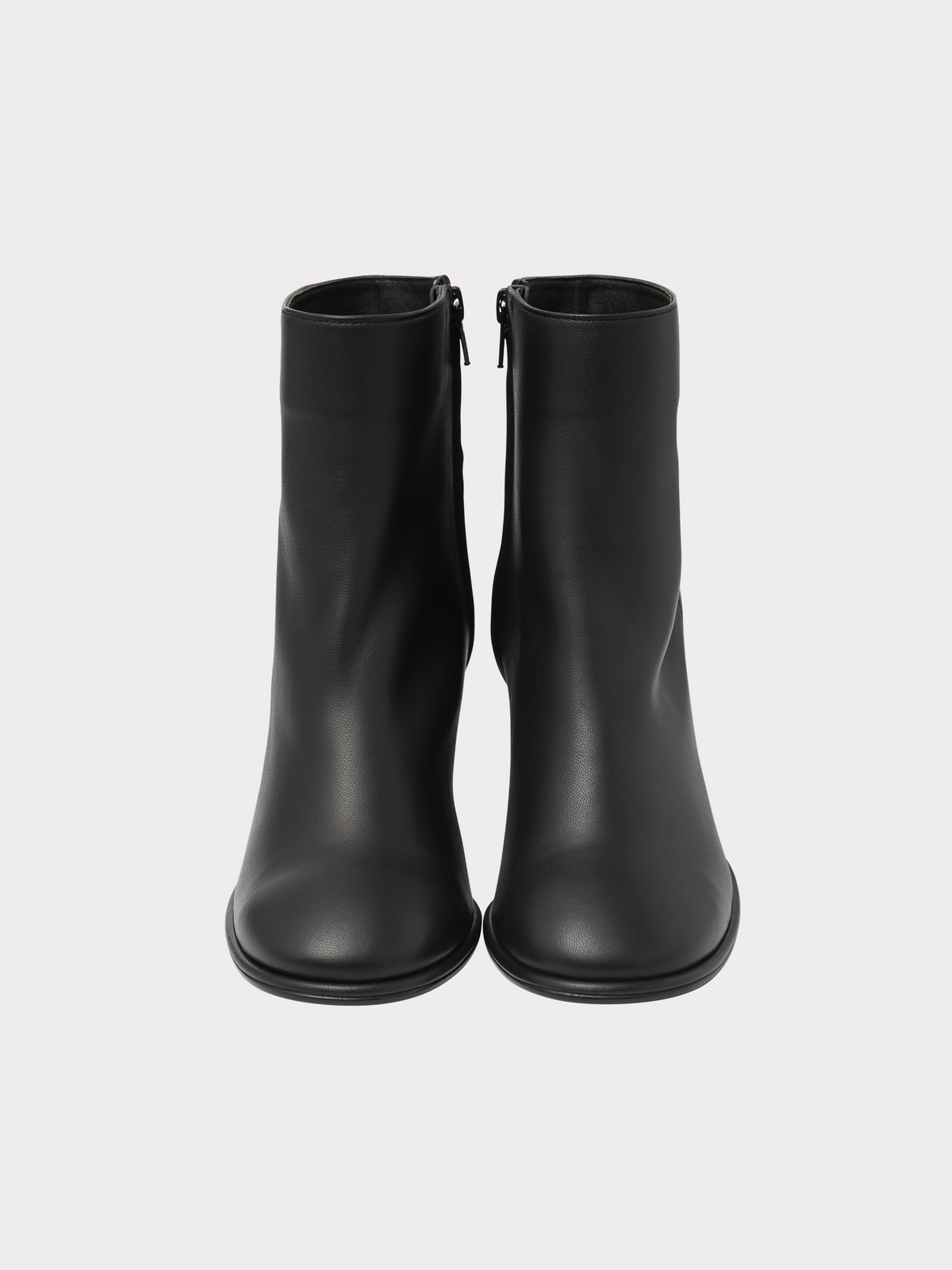 Recto - Poppy Column Heel Ankle Boots (Black) product image 1 | TRAB K-Fashion Australia