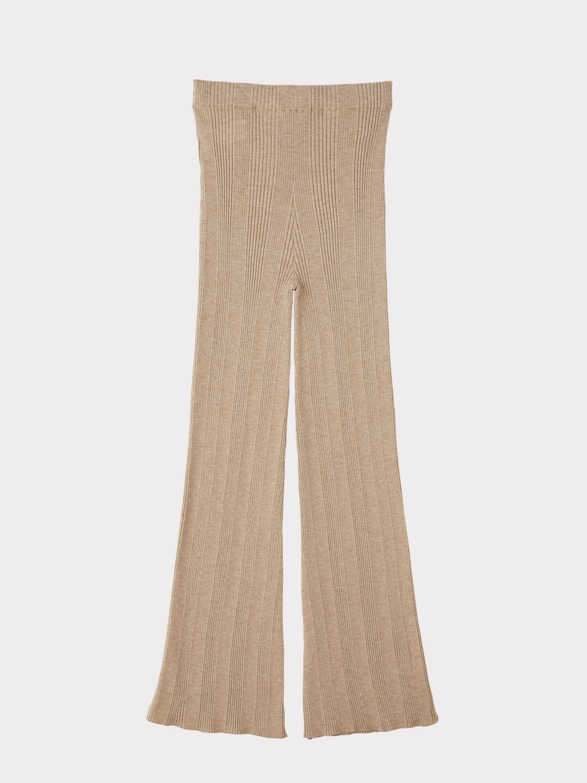 Recto - Ribbed Knit Pants (Sepia Beige) product image 4 | TRAB K-Fashion Australia