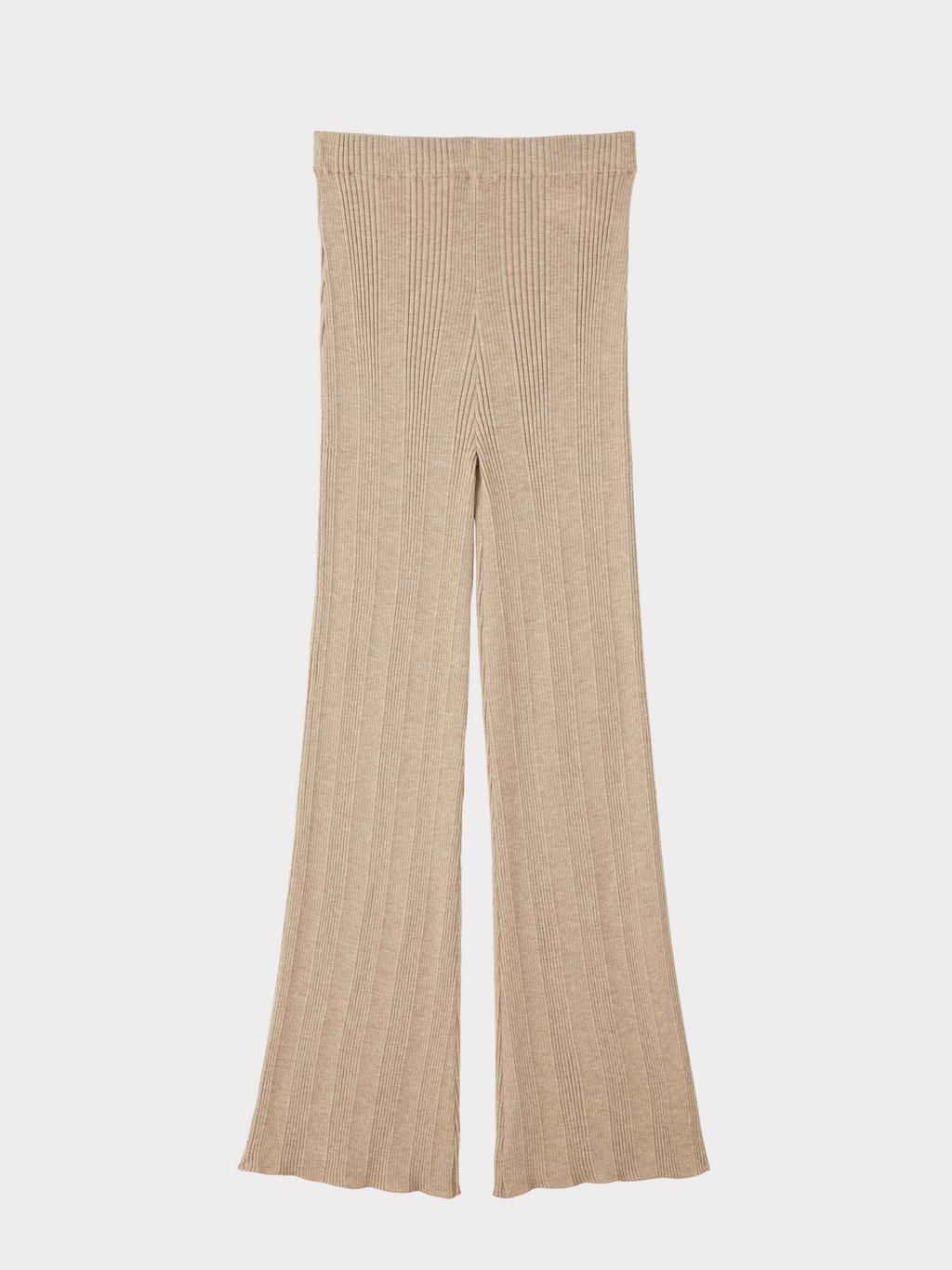 Recto - Ribbed Knit Pants (Sepia Beige) product image 5 | TRAB K-Fashion Australia
