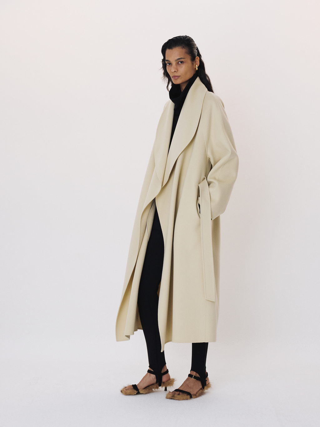 Recto - Handmade Robe Coat (Light Beige) product image 2 | TRAB K-Fashion Australia