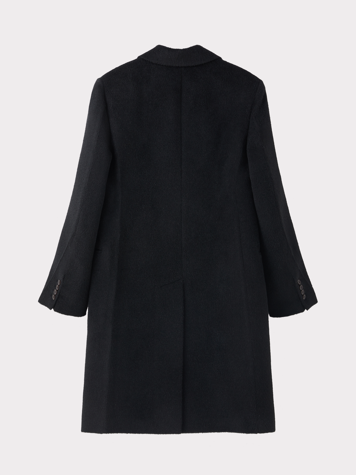 Recto - Classic Lama Wool Coat (Black) product image 6 | TRAB K-Fashion Australia