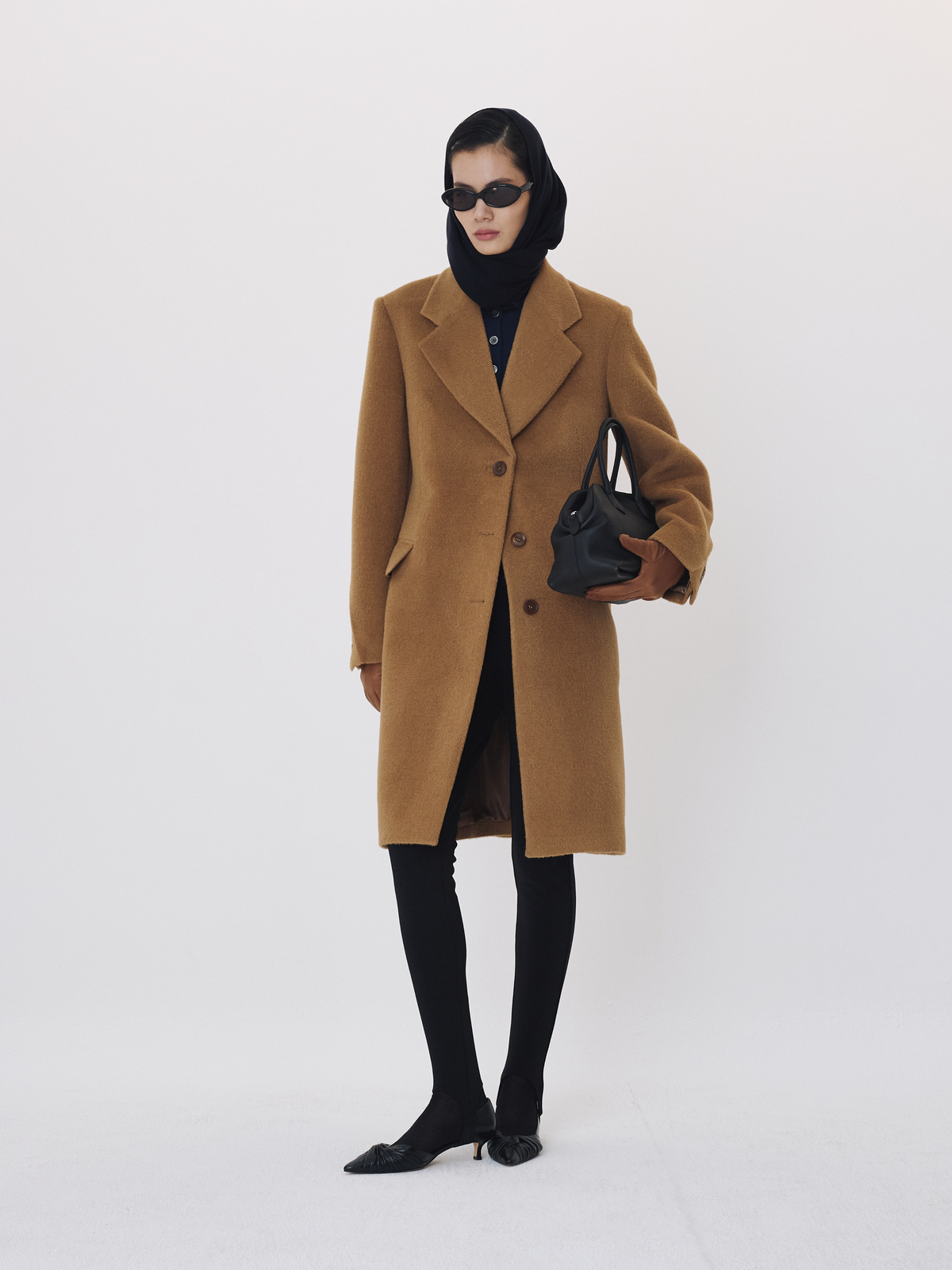 Recto - Classic Lama Wool Coat (Camel) product image 1 | TRAB K-Fashion Australia