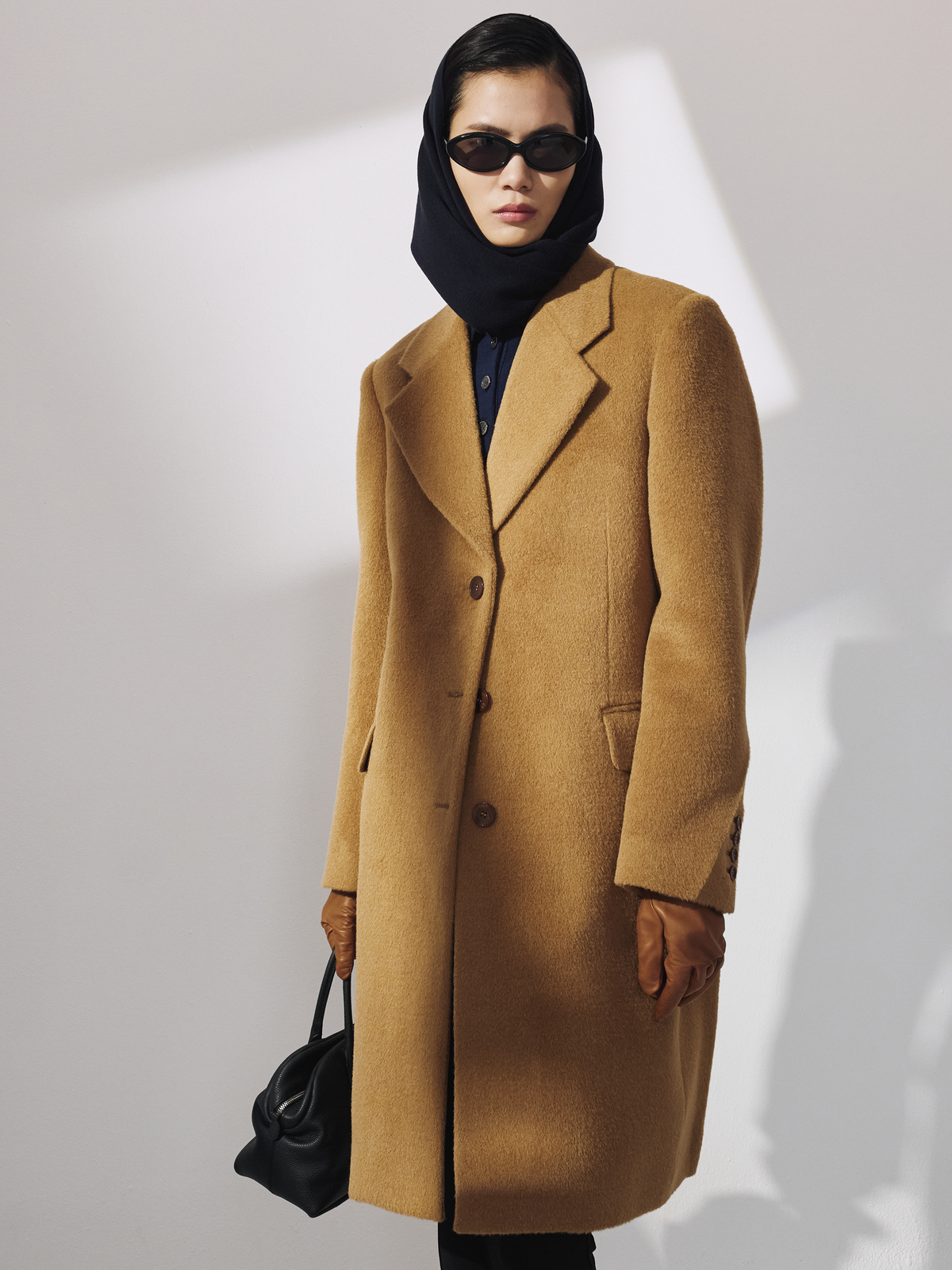 Recto - Classic Lama Wool Coat (Camel) product image 2 | TRAB K-Fashion Australia