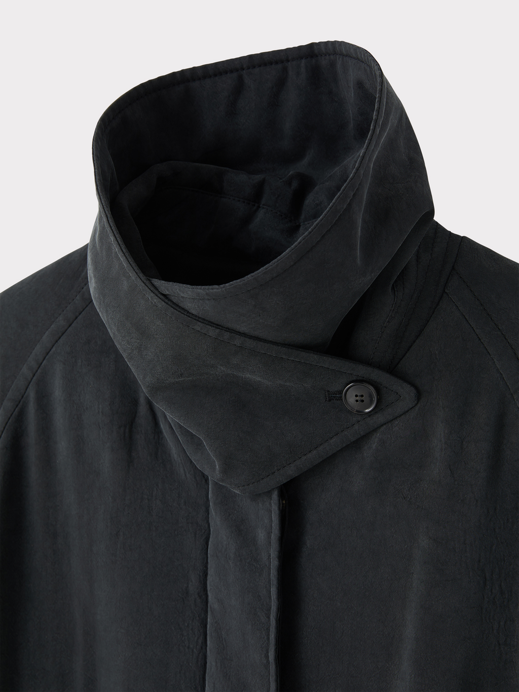 Recto - Padded Trench Coat (Black) product image 7 | TRAB K-Fashion Australia