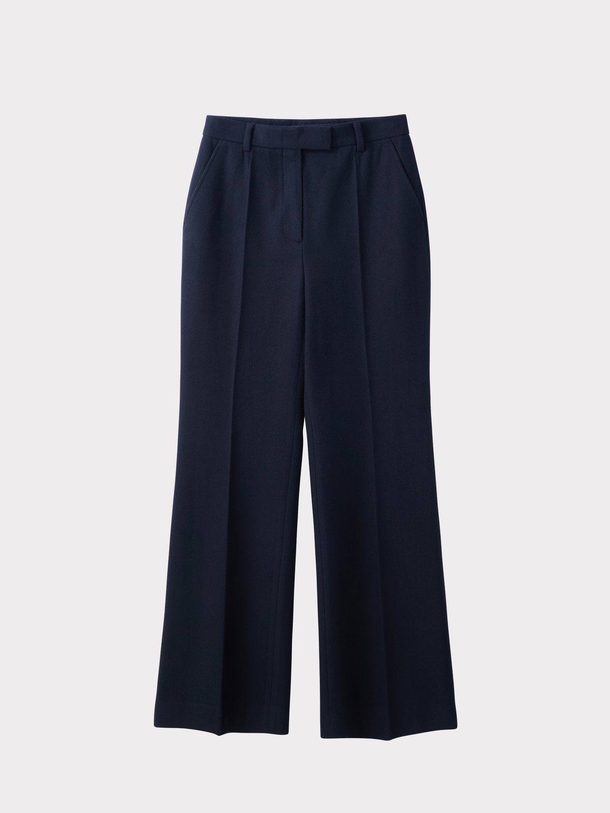 Recto - Wool Blend Flared Pants (Dark Navy) product image 4 | TRAB K-Fashion Australia