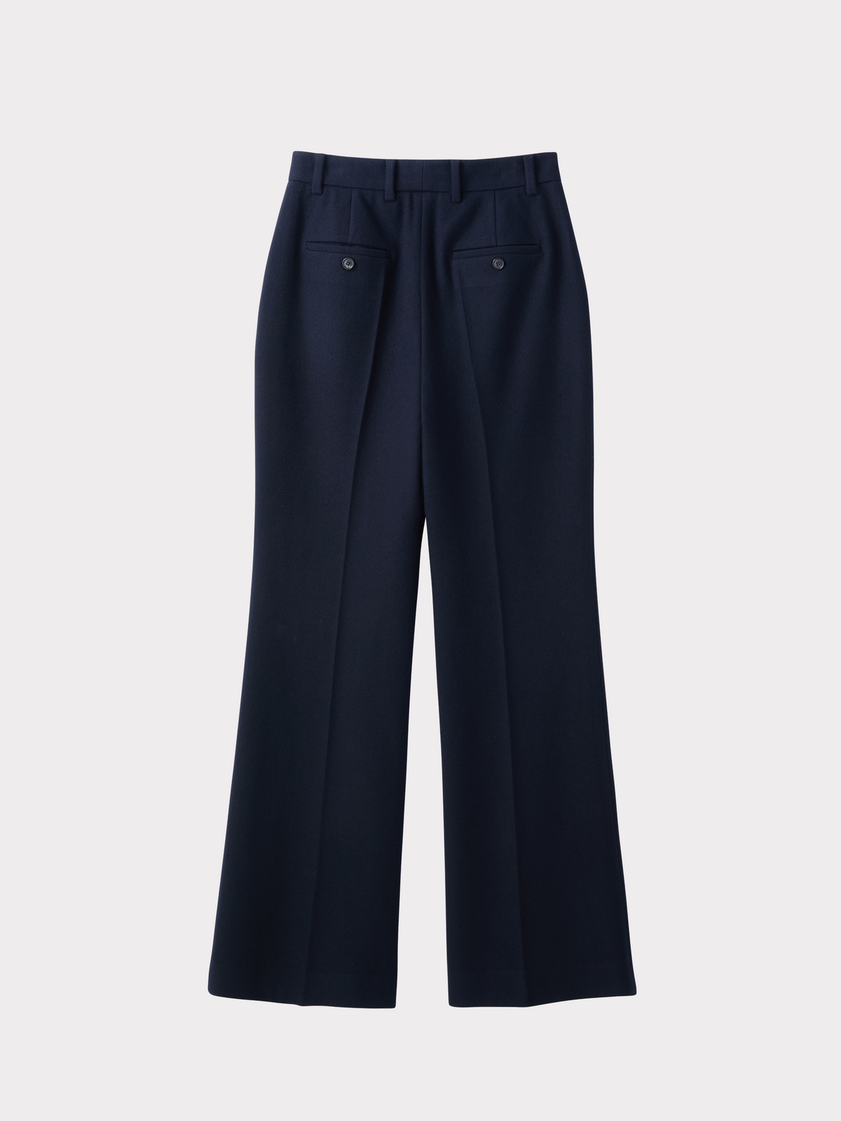 Recto - Wool Blend Flared Pants (Dark Navy) product image 5 | TRAB K-Fashion Australia