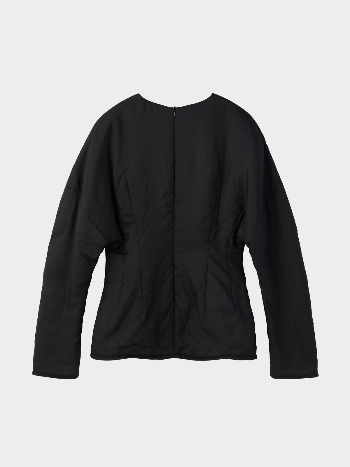 Recto - Contrast Padded Wire Hem Top (Black) product image 6 | TRAB K-Fashion Australia