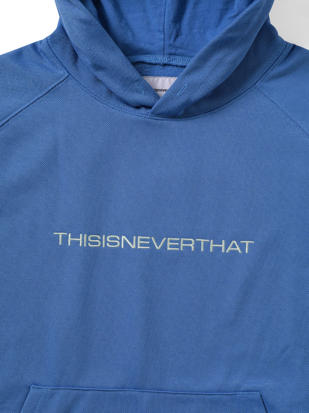 thisisneverthat - Raglan Jersey Hoodie (Ultramarine) product image 2 | TRAB K-Fashion Australia