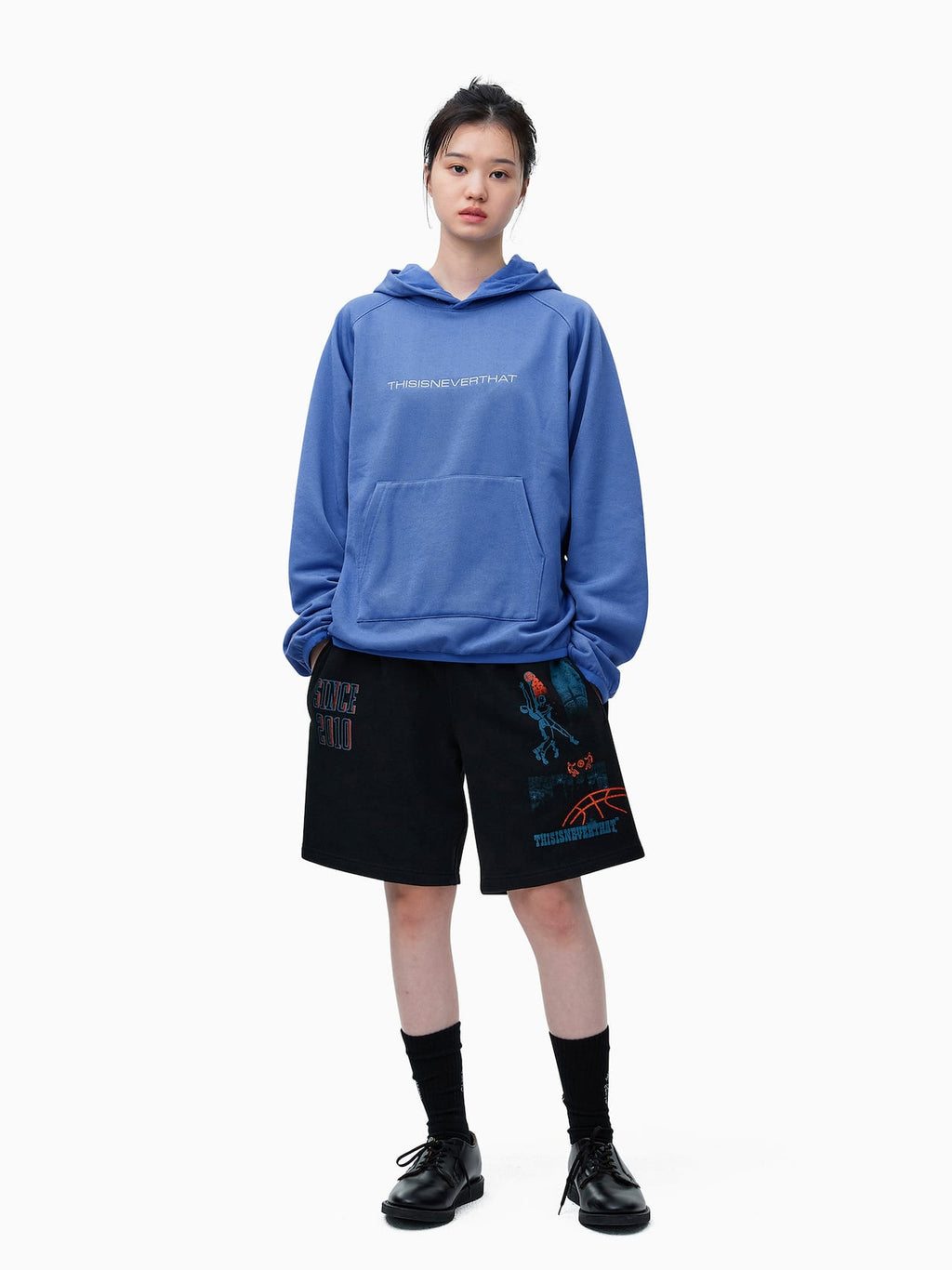 thisisneverthat - Raglan Jersey Hoodie (Ultramarine) product image 7 | TRAB K-Fashion Australia
