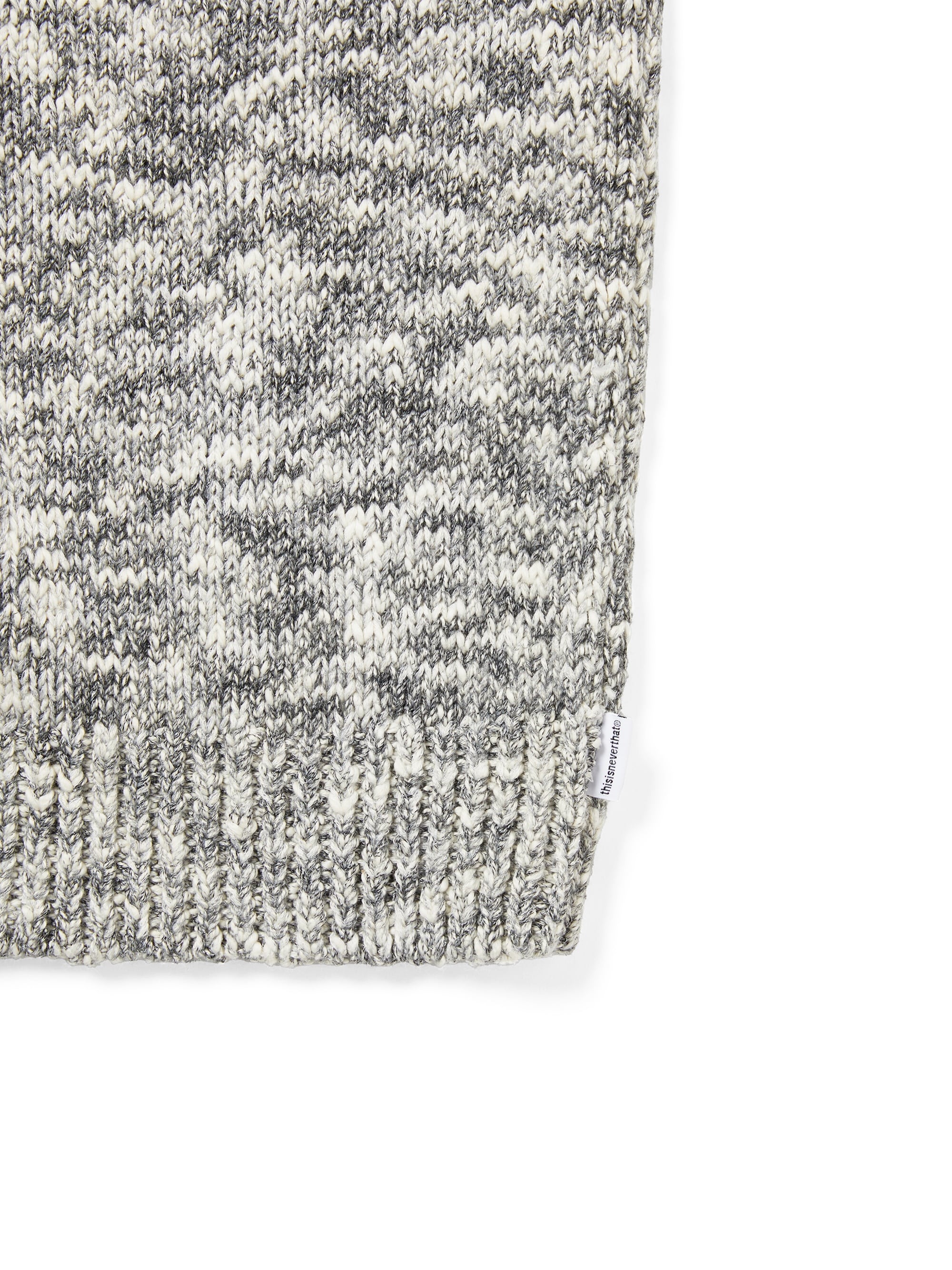 thisisneverthat - Rainbow Knit Cardigan (Black) product image 3 | TRAB K-Fashion Australia