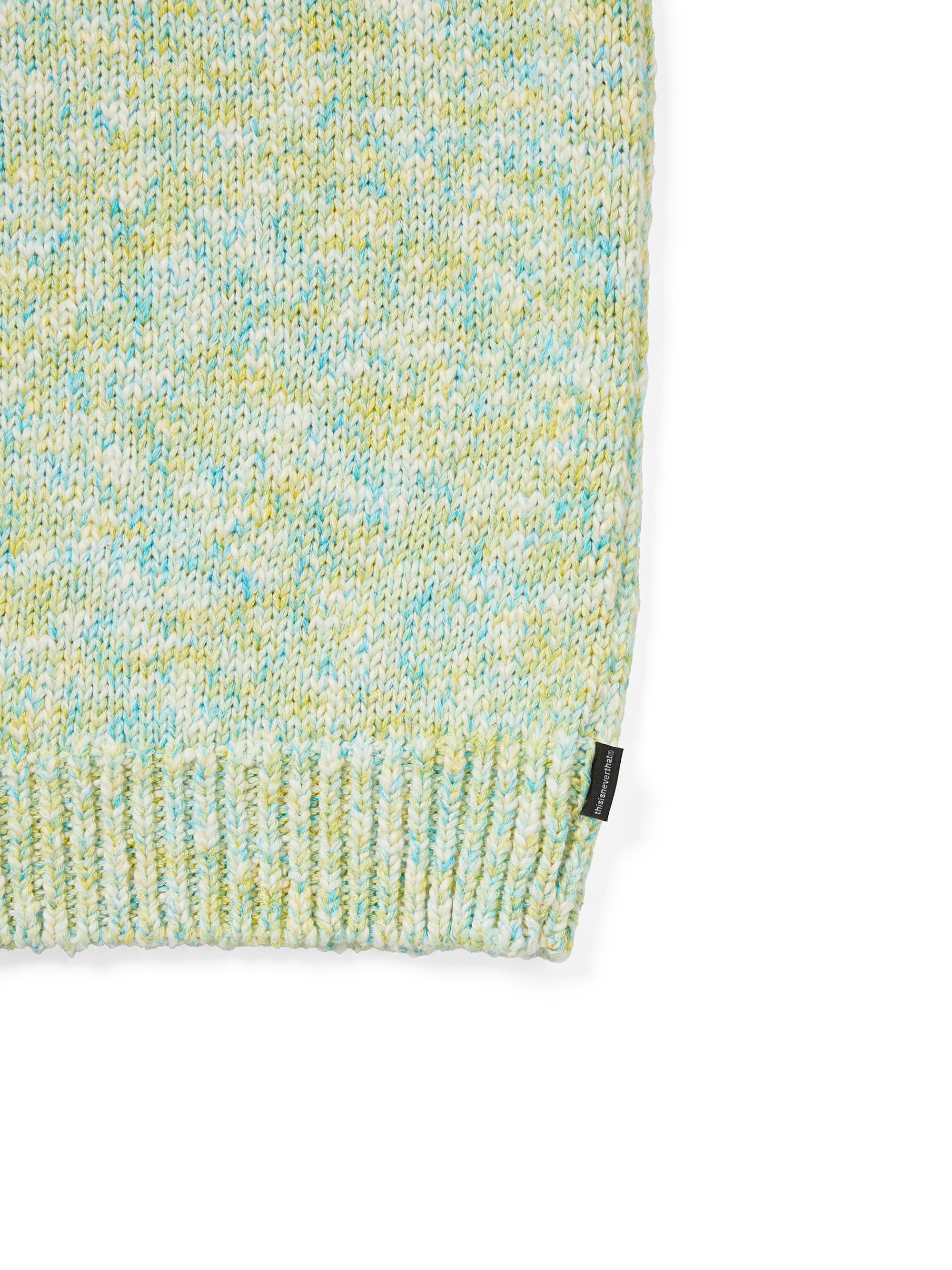 thisisneverthat - Rainbow Knit Cardigan (Blue) product image 3 | TRAB K-Fashion Australia