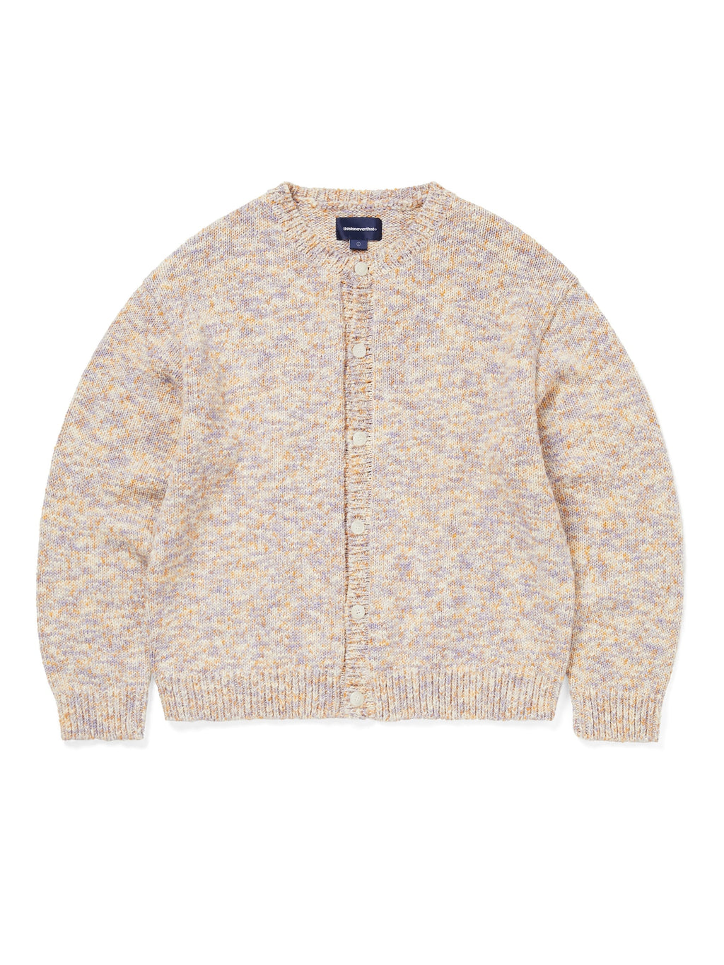 thisisneverthat - Rainbow Knit Cardigan (Violet) product image 1 | TRAB K-Fashion Australia