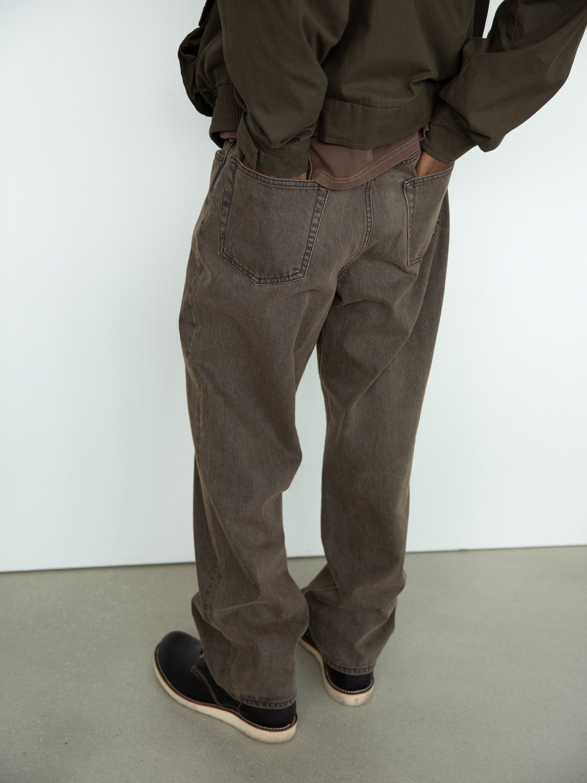 thisisneverthat - Regular Jeans (Brown) product image 6 | TRAB K-Fashion Australia