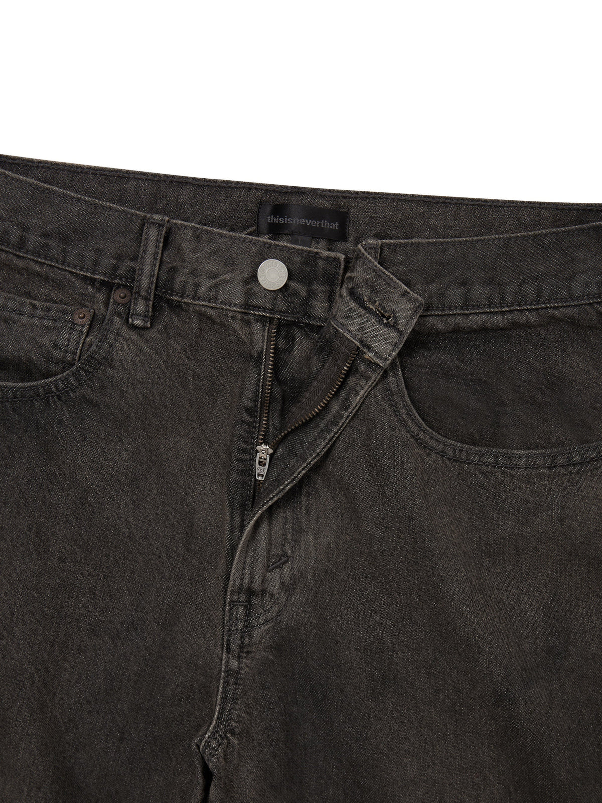 thisisneverthat - Regular Jeans (Dark Brown) product image 2 | TRAB K-Fashion Australia