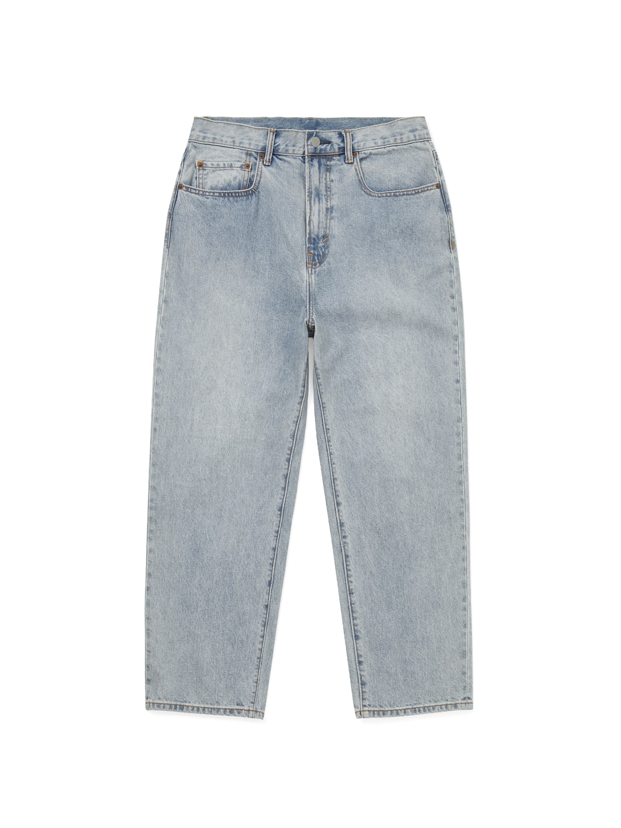 thisisneverthat - Regular Jeans Washed (Blue) product image 1 | TRAB K-Fashion Australia