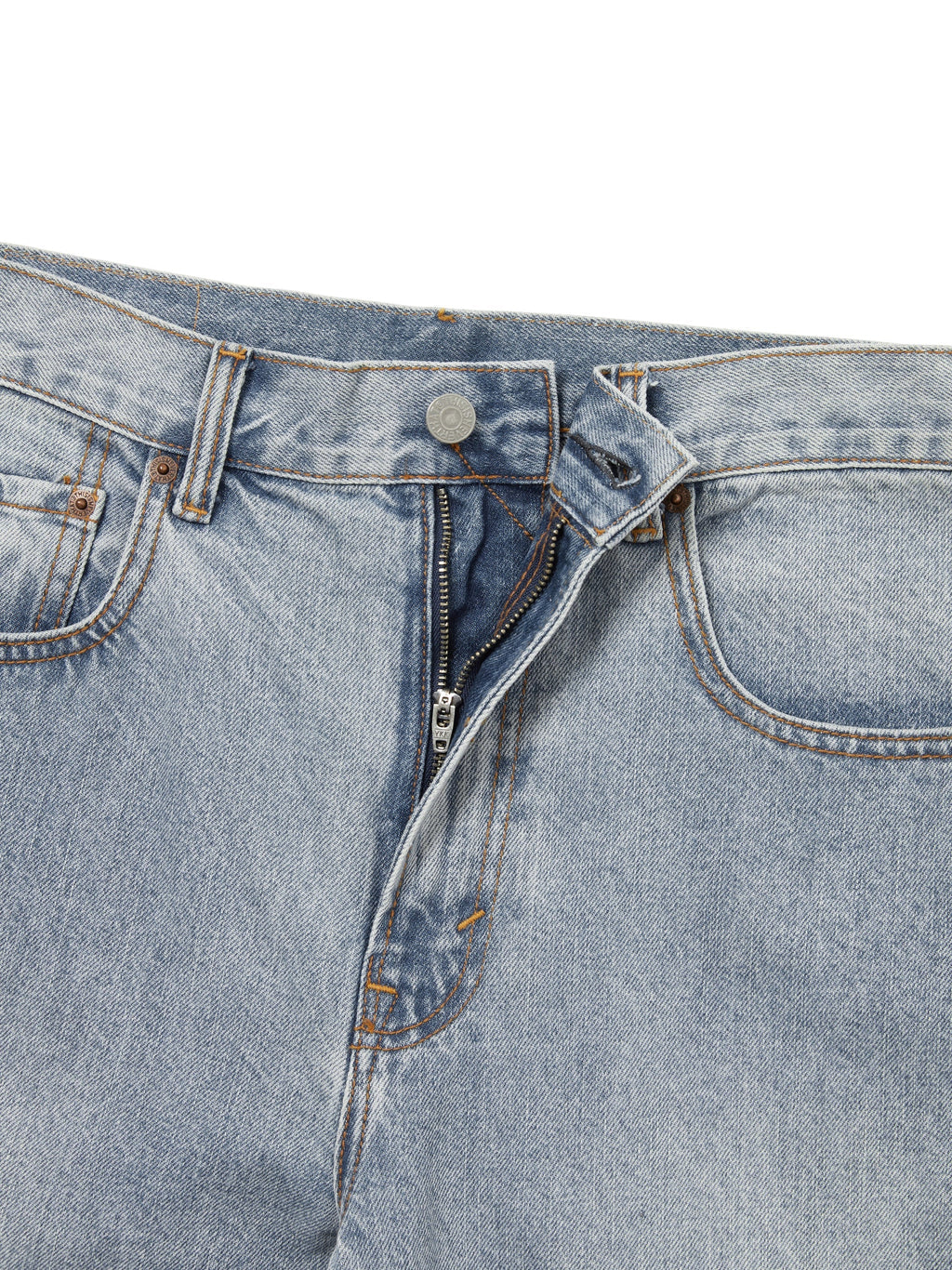 thisisneverthat - Regular Jeans (Washed Blue) product image 2 | TRAB K-Fashion Australia