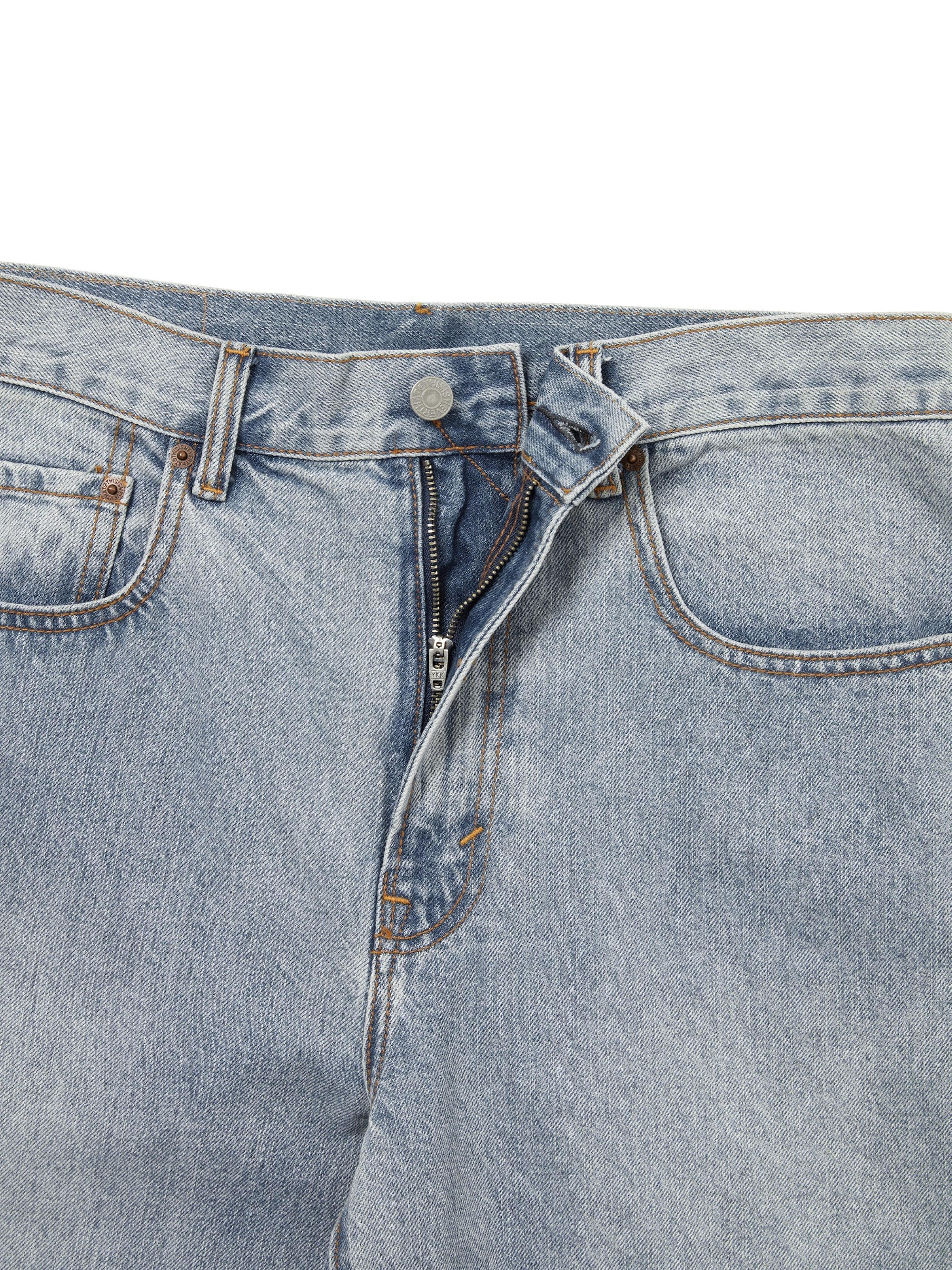thisisneverthat - Regular Jeans Washed (Blue) product image 2 | TRAB K-Fashion Australia