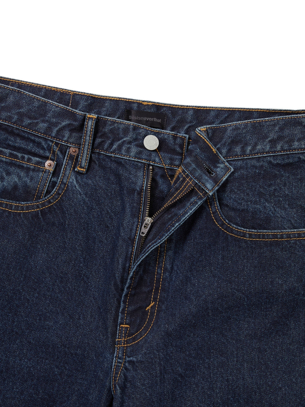 thisisneverthat - Regular Jeans (Washed Indigo) product image 2 | TRAB K-Fashion Australia
