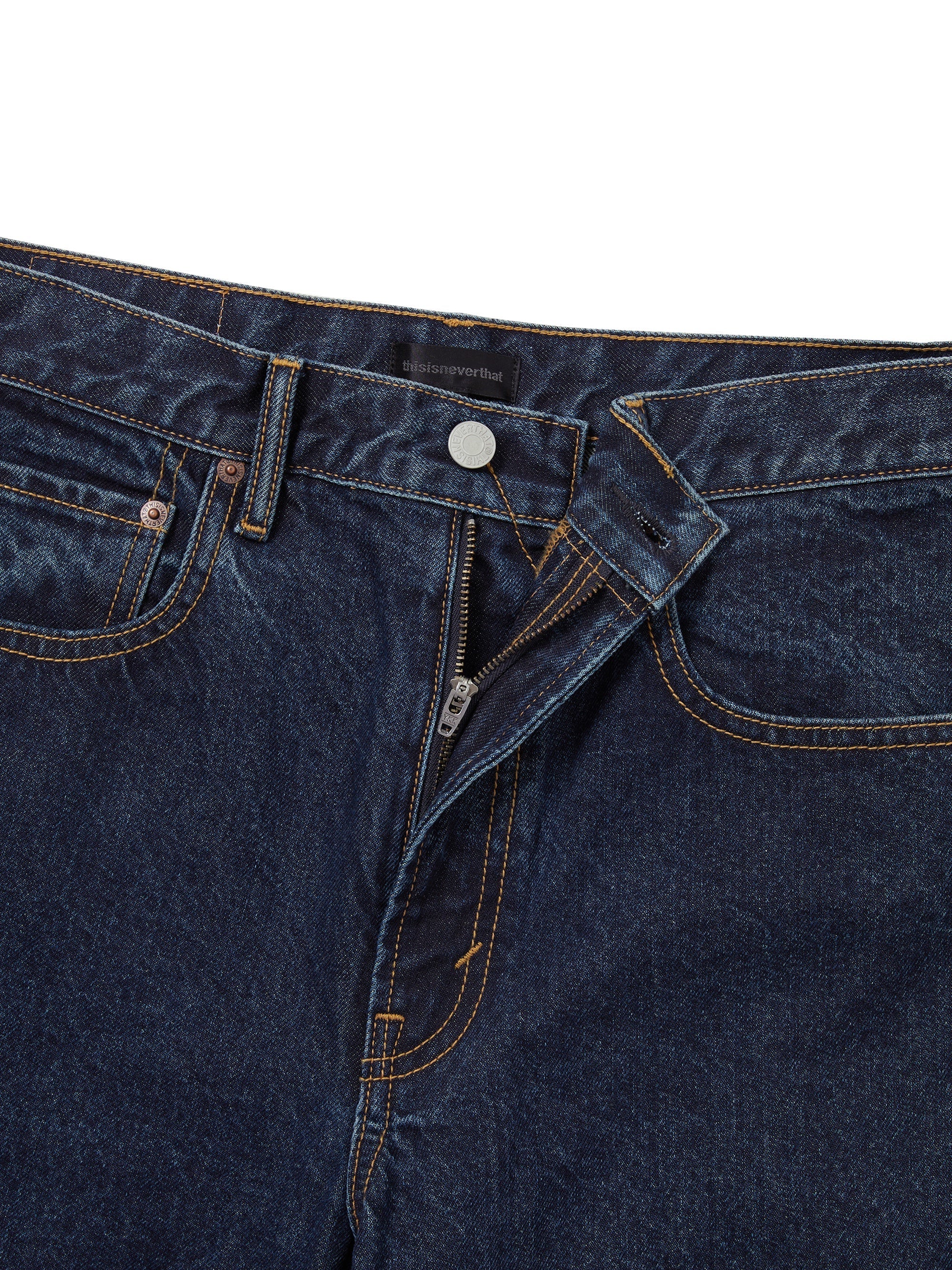 thisisneverthat - Regular Jeans (Washed Indigo) product image 2 | TRAB K-Fashion Australia