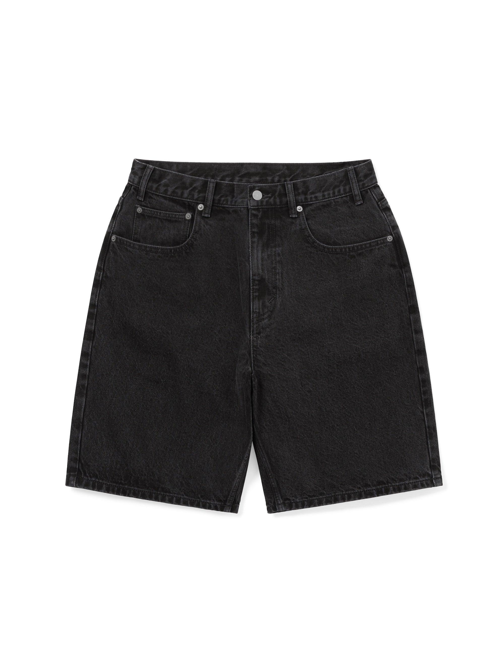 thisisneverthat - Relaxed Denim Short (Black) product image 1 | TRAB K-Fashion Australia