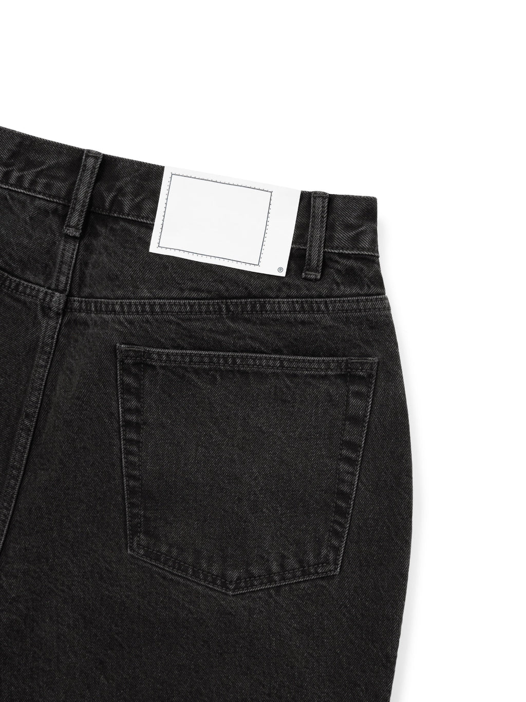 thisisneverthat - Relaxed Denim Short (Black) product image 3 | TRAB K-Fashion Australia