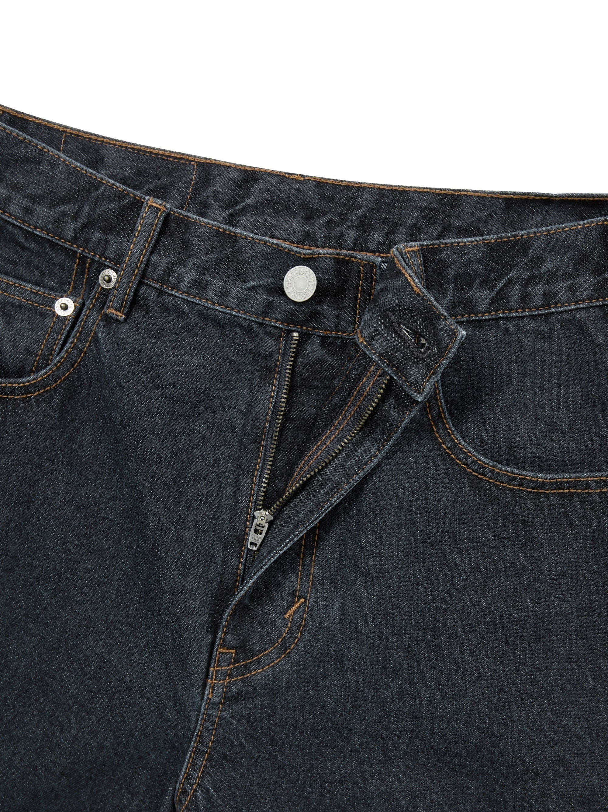 thisisneverthat - Relaxed Denim Short (Navy) product image 2 | TRAB K-Fashion Australia