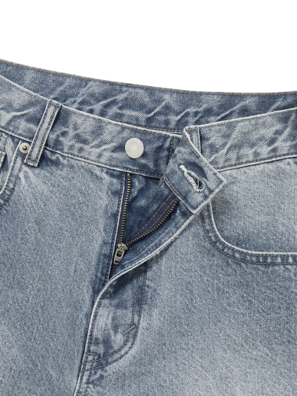 thisisneverthat - Relaxed Denim Short (Washed Blue) product image 2 | TRAB K-Fashion Australia