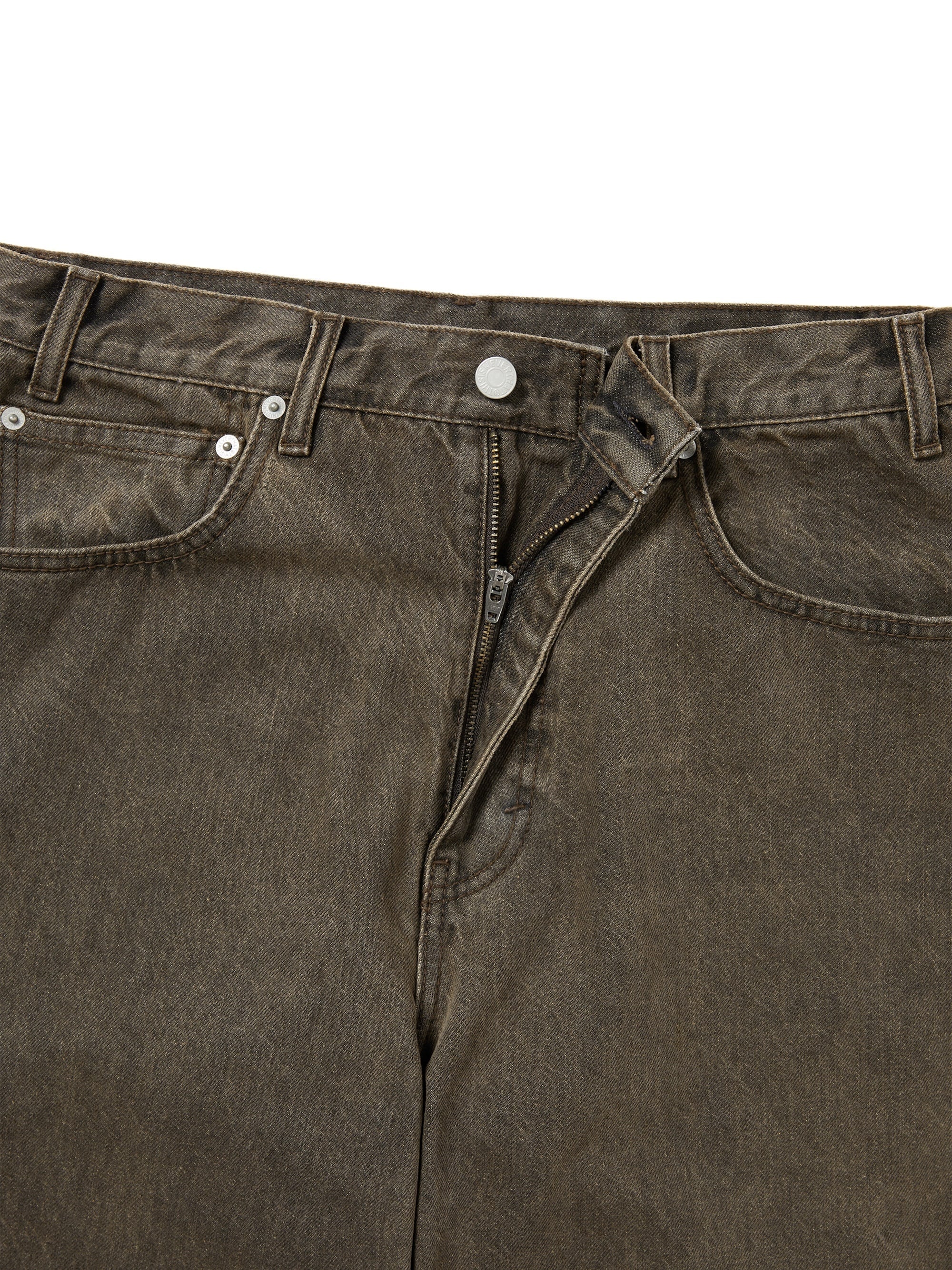 thisisneverthat - Relaxed Jeans (Brown) product image 2 | TRAB K-Fashion Australia