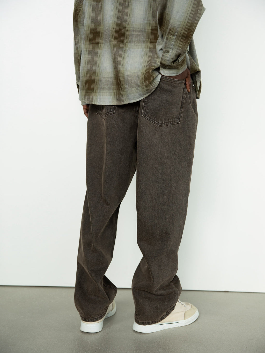 thisisneverthat - Relaxed Jeans (Brown) product image 6 | TRAB K-Fashion Australia