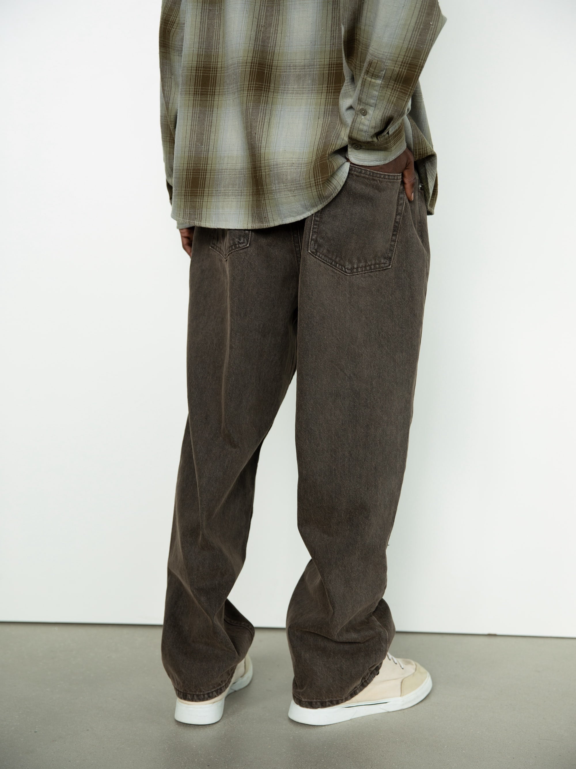 thisisneverthat - Relaxed Jeans (Brown) product image 6 | TRAB K-Fashion Australia