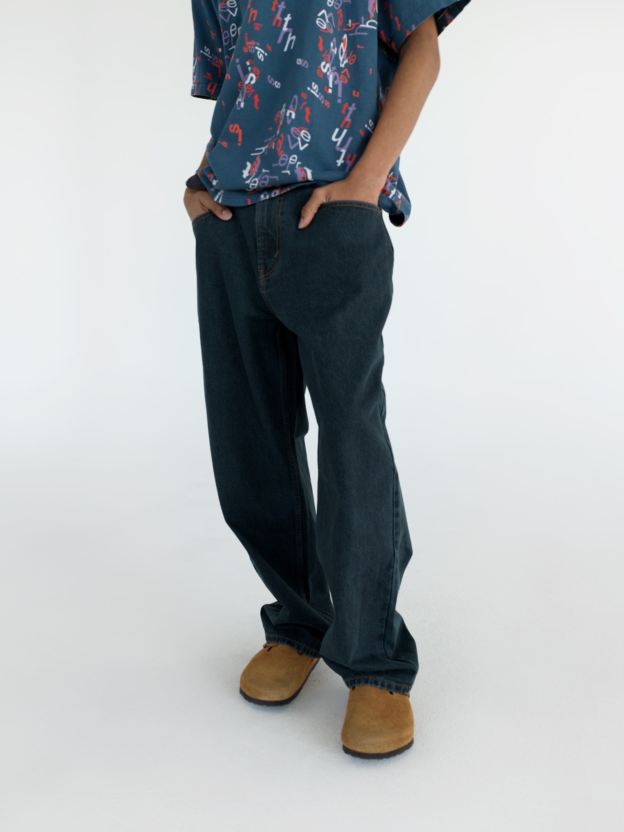 thisisneverthat - Relaxed Jeans (Navy) product image 5 | TRAB K-Fashion Australia