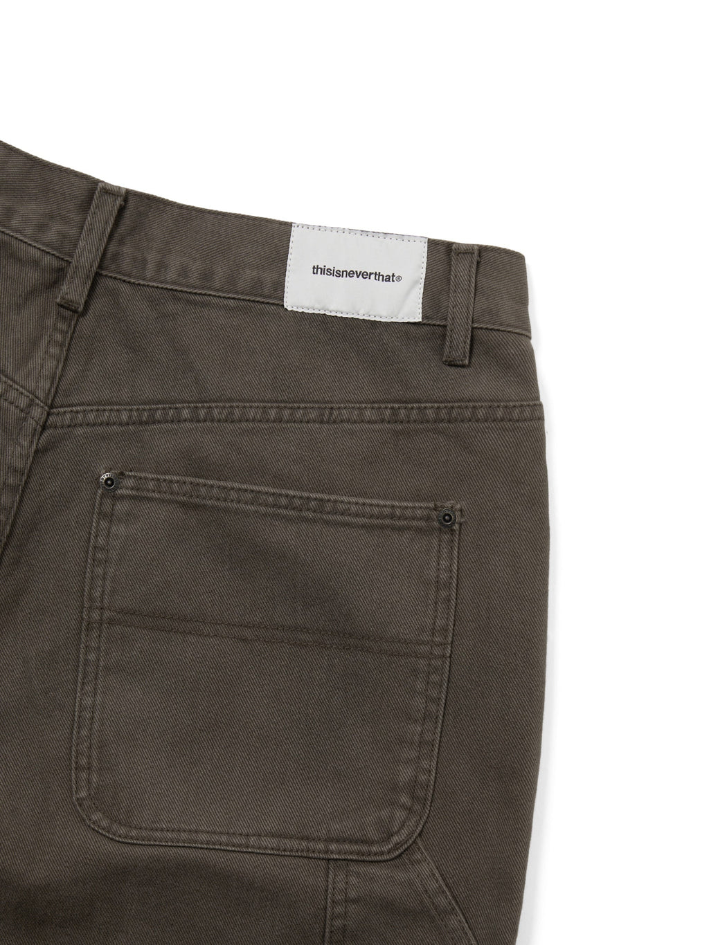 thisisneverthat - Relaxed Painter Short (Brown) product image 3 | TRAB K-Fashion Australia
